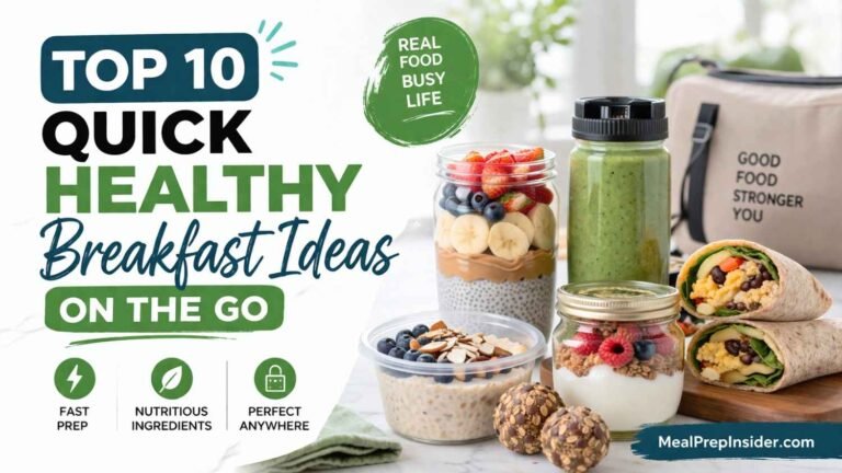 Quick Healthy Breakfast Ideas on the Go