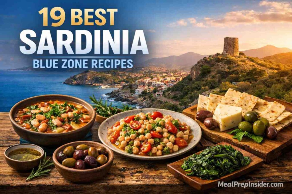 19 Best Sardinia Blue Zone Recipes: Longevity Kitchen – Meal Prep Insider