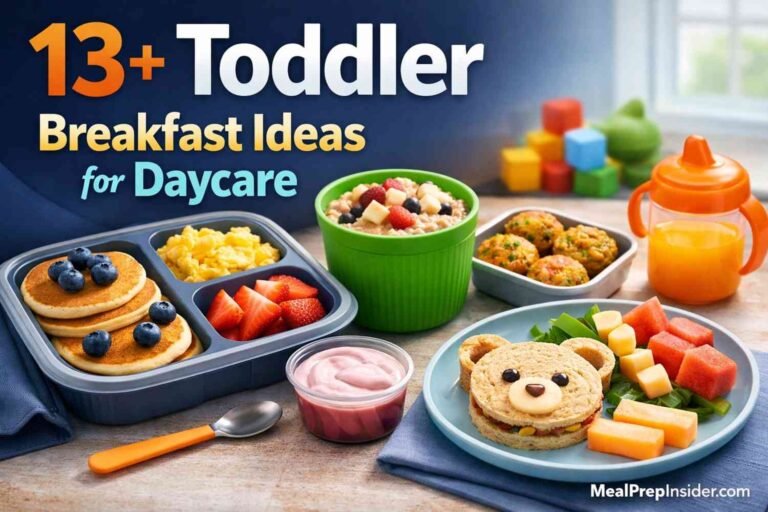 Toddler Breakfast Ideas for Daycare