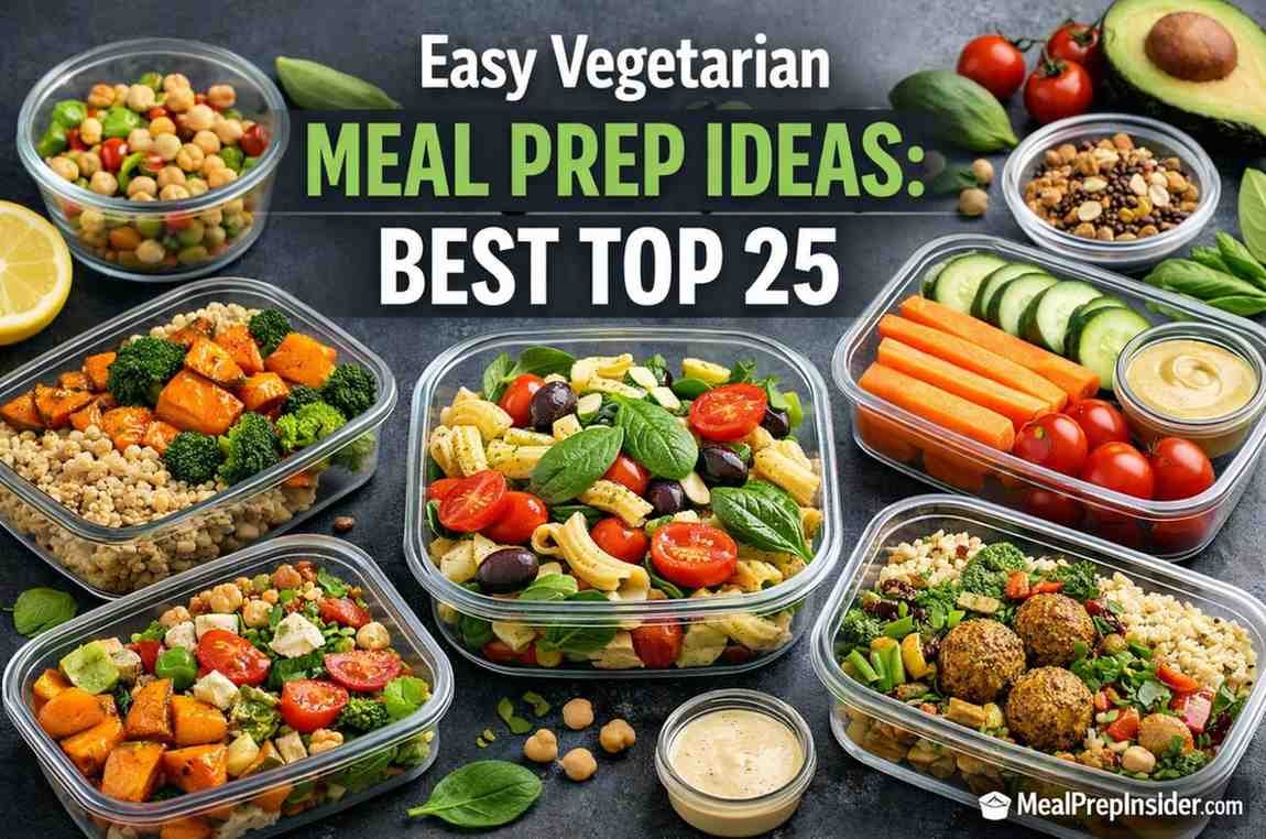 Vegetarian Meal Prep Ideas