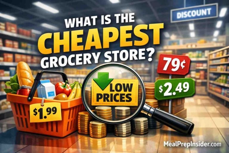 What is the Cheapest Grocery Store