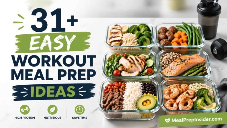 workout meal prep ideas