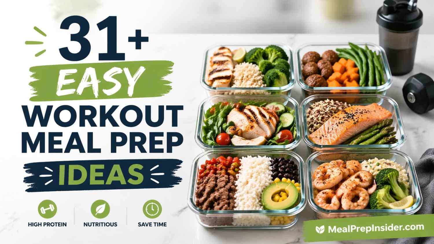 workout meal prep ideas