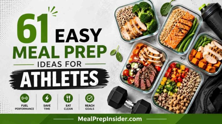 meal prep ideas for athletes