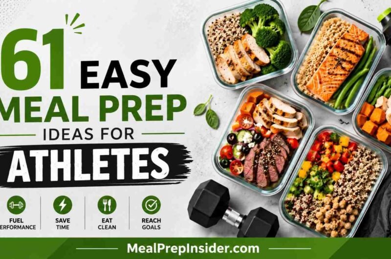 meal prep ideas for athletes