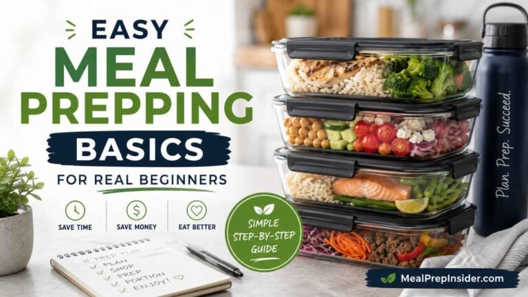 meal prepping basics